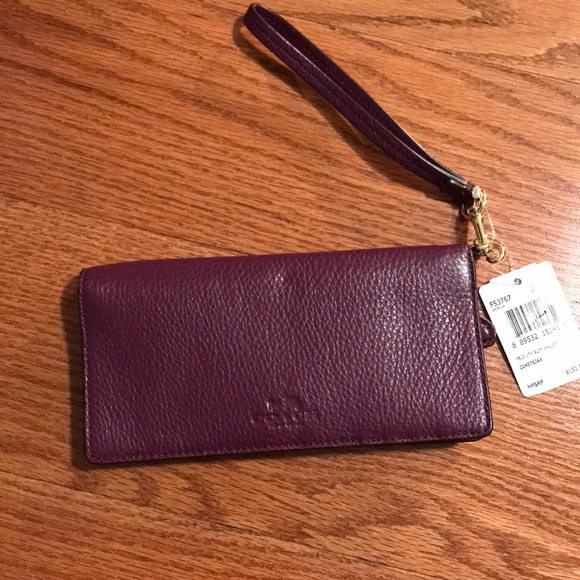 Coach Slim Wallet Wristlet
